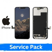 Ekranas skirtas iPhone 13 juodas (Service Pack)