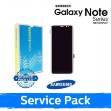 Ekranas skirtas Samsung N970 Note 10 juodas (Service Pack) (NF version)