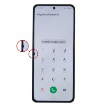 Ekranas skirtas Samsung F731 Z Flip 5 5G su rėmeliu / Lavender / (9.5 / 10 naudotas) (defektuotas 1)