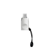 Adapter Hoco UA10 MicroUSB to USB-A gray