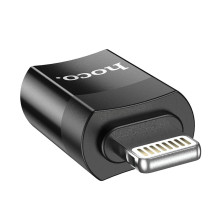 Adapter Hoco UA17 Lightning to Type-C black