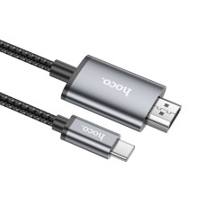 Adapter Hoco UA27 USB-C to HDMI gray