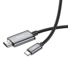 Adapter Hoco UA27 USB-C to HDMI gray