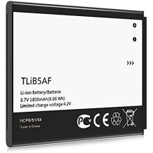 Akumuliatorius Alcatel TLiB5AF for Modem One Touch / Pop C5 / OT5036 / OT5036D / OT5036 / OT5036D / S800 / S710 1800mAh 