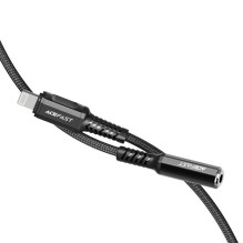 Audio adapter Acefast C1-05 MFi Lightning to 3.5mm (F) 0.18m black