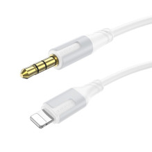 Audio cable Borofone BL19 Lightning to 3.5mm white