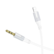 Audio cable Borofone BL19 Lightning to 3.5mm white