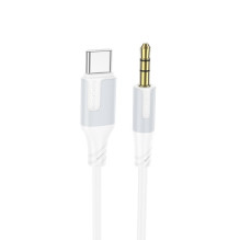 Audio cable Borofone BL19 USB-C to 3.5mm white