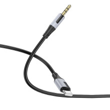 Audio cable Borofone BL19 USB-C to 3.5mm black