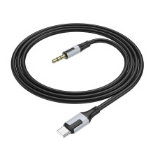 Audio cable Borofone BL19 USB-C to 3.5mm black