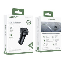 Car charger Acefast B2 72W 2xUSB-C black