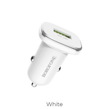 Car charger Borofone BZ12A Quick Charge 3.0 (3.0A) white