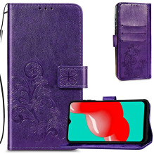 Case Flower Book Samsung A057 A05s purple