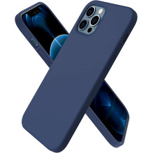 Case Liquid Silicone 1.5mm Apple iPhone 16 Plus dark blue