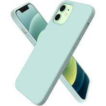 Case Liquid Silicone 1.5mm Apple iPhone 16 Pro Max mint