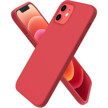 Case Liquid Silicone 1.5mm Apple iPhone 16 Pro Max red