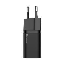 Charger Baseus Super Si 25W + Type-C 1.0m black TZCCSUP-L01