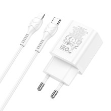 Charger Hoco N28 PD20W+QC3.0 + Lightning white