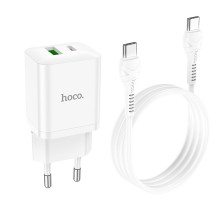 Charger Hoco N28 PD20W+QC3.0 + Type-C white