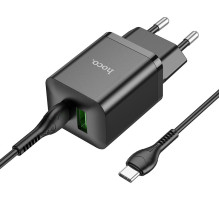 Charger Hoco N28 PD20W+QC3.0 + Type-C black