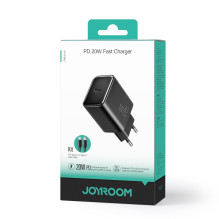 Įkroviklis Joyroom JR-TCF06 USB-C PD20W + USB-C to Lightning 1.0m cable baltas