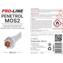 Pro-Line Strongly penetrating rust remover PENETROL MoS2 PRO-LINE spray 400ml