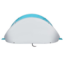 NILS CAMP self-folding beach tent NC3174 Turquoise grey