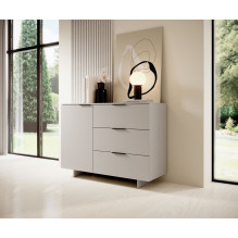 Cama 1D3S ALMA chest of drawers 120x41.5xH90 cashmere