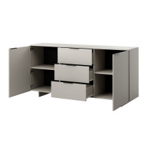 Cama 2D3S ALMA chest of drawers 180x41.5xH90 cashmere