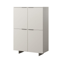 Cama 4D chest of drawers ALMA 100x41.5xH145 cashmere