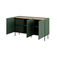 3D2SZ ONDA chest of drawers 150x45xH85 green