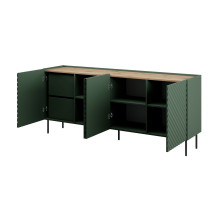 4D2SZ ONDA chest of drawers 200x45xH85 green