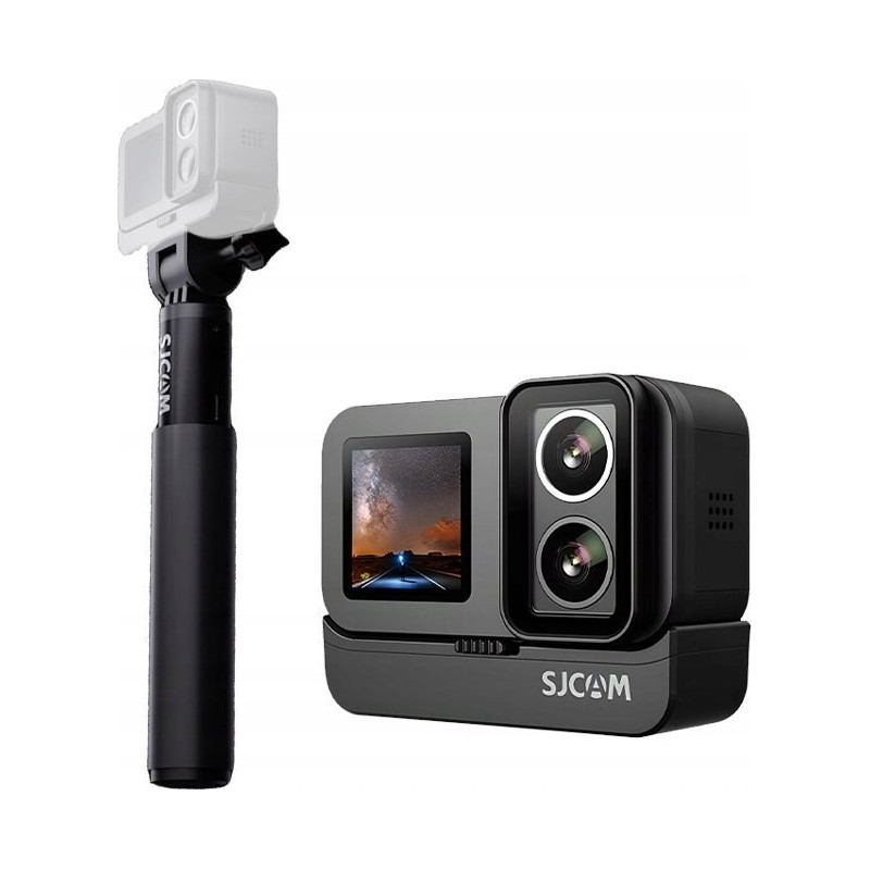 SJCAM SJ20 sports camera + auto-charge holder Black