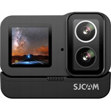 SJCAM SJ20 sportinė kamera + automatinio įkrovimo laikiklis juodas