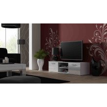 Cama TV stand SOHO 140 white / white gloss