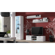 Cama TV stand SOHO 140 white / white gloss