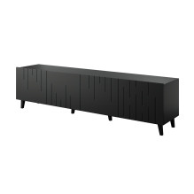 RTV cabinet BARI 200x42x52 matte black