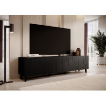 RTV cabinet BARI 200x42x52 matte black