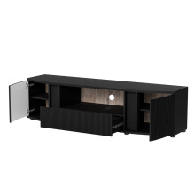 Cama RTV cabinet MICHELLE 178x35-47xH48 black / viking oak