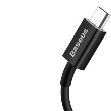 USB kabelis Baseus Superior USB-A to MicroUSB 2A 1.0m juodas CAMYS-01