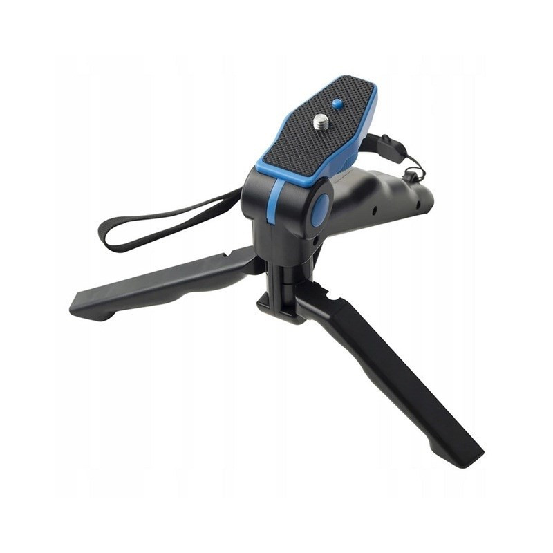 SJCAM camera stabiliser tripod mount Black and blue