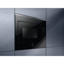 Electrolux KMFE264TEX Integruota Solo mikrobangų krosnelė 26 L 900 W Juoda, Nerūdijantis plienas