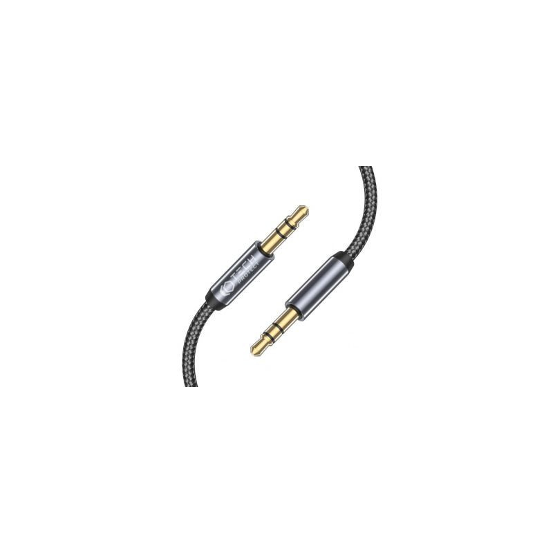 Tech-Protect Tech-Protect UltraBoost cable 3.5mm mini jack / 3.5mm mini jack 1.5m - black