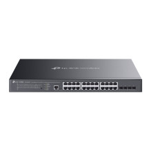 TP-LINK Omada 24-Port Gigabit and 4-Port 10GE SFP+ L2+ Managed Switch with 16-Port PoE+ & 8-Port PoE++