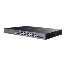 TP-LINK Omada 24-Port Gigabit and 4-Port 10GE SFP+ L2+ Managed Switch with 16-Port PoE+ & 8-Port PoE++