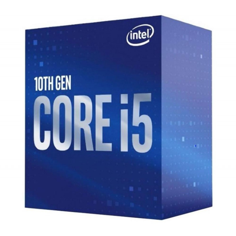 CPU INTEL Core i5 i5-10400 Comet Lake 2900 MHz branduoliai 6 12MB lizdas LGA1200 65 vatų GPU UHD 630 BOX BX8070110400SRH