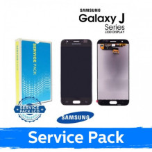 Ekranas skirtas Samsung J330 J3 2017 juodas (Service Pack)