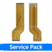 Lanksčioji jungtis skirta Samsung A405 A40 pagrindinė matinimo / (SUB)-(MAIN) / (Service Pack)