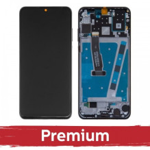 Ekranas skirtas Huawei P30 Lite su rėmeliu / Midnight Black / OEM