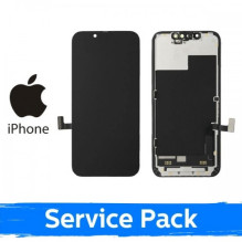 Ekranas skirtas iPhone 15 Plus juodas (Service Pack)